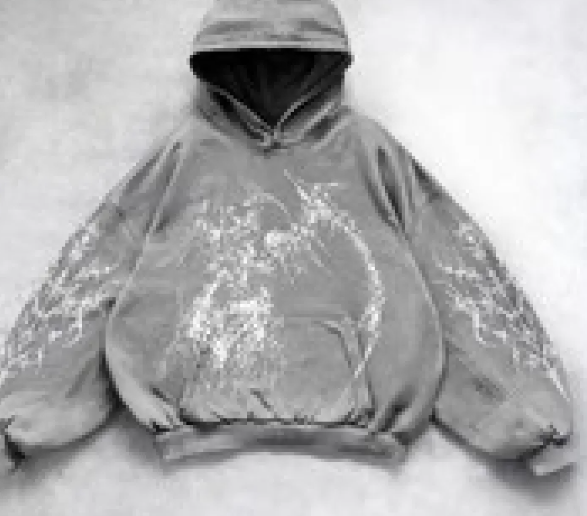Hooded Printed Hip Hop Y2K Streetwear Sweatshirt