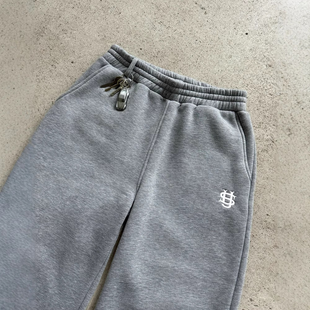 Zip-Detail Streetwear Joggers