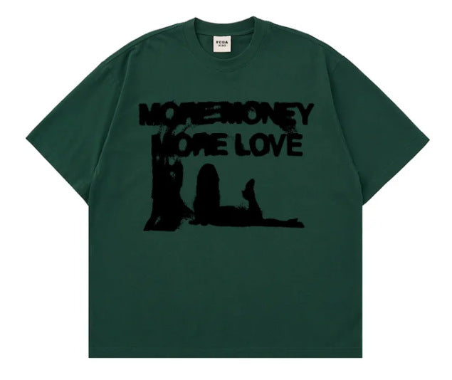 Gothic Hip Hop Y2K Streetwear Graphic Tee