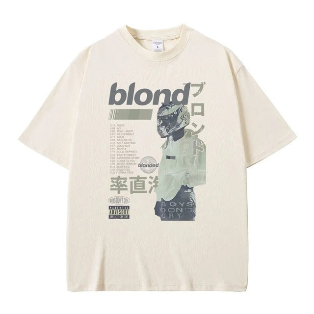 Double-Sided Print Streetwear Tee - Unisex