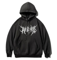 Y2K Zipper Hoodie Men's Trendy Printed  Style Gothic