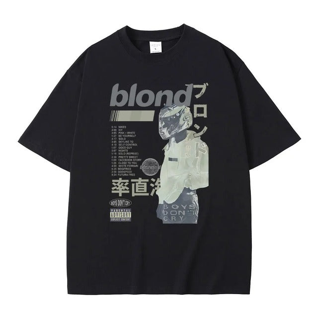Double-Sided Print Streetwear Tee - Unisex