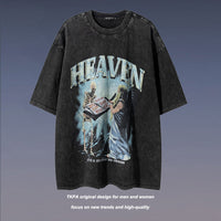 Vintage Skull Print Streetwear Tee - Unisex