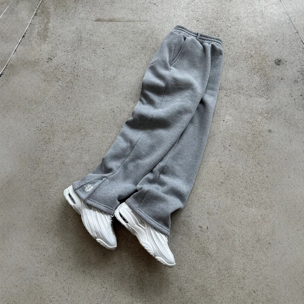 Zip-Detail Streetwear Joggers