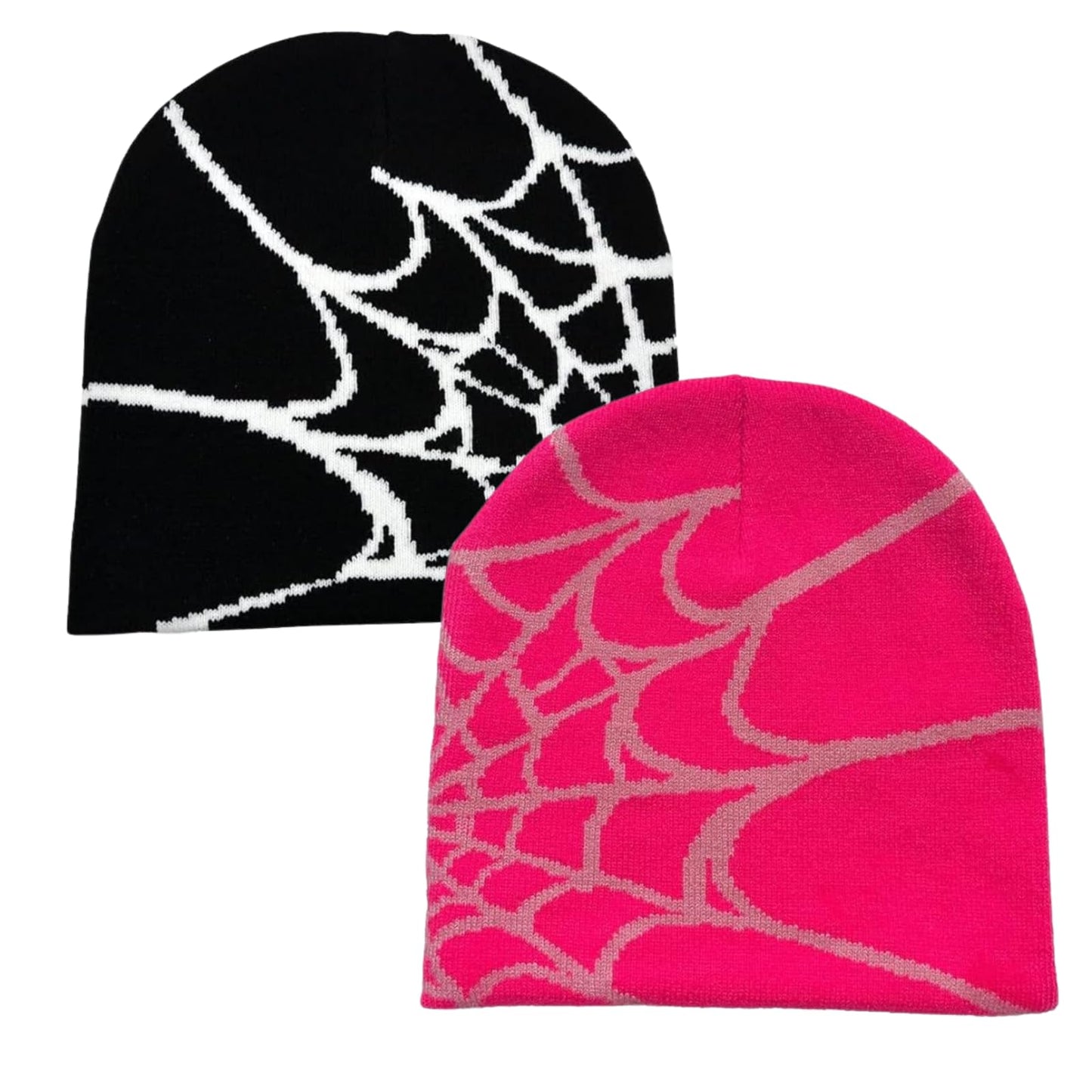 Gothic Spider Knit Beanie - Unisex