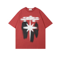 Sci-Fi Graphic Oversized Tee for Men