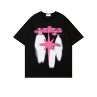 Sci-Fi Graphic Oversized Tee for Men