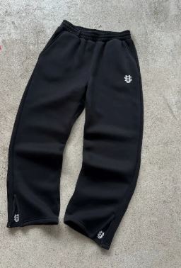 Zip-Detail Streetwear Joggers