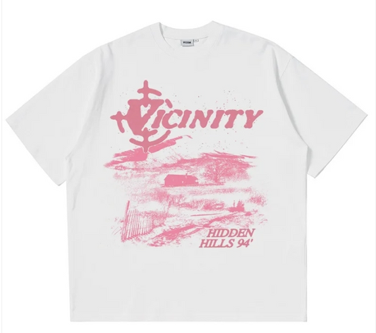 Oversized Cotton Streetwear Tee - Harajuku Style