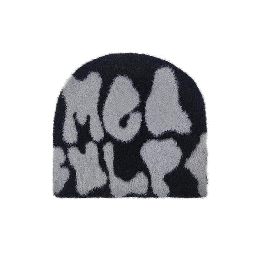 Y2K Graphic Beanie for Women