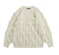 Oversized Knit Jacket - Y2K Streetwear for Men