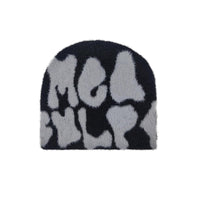 Y2K Graphic Beanie for Women