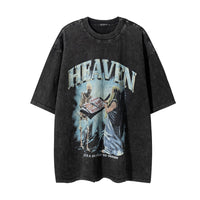 Vintage Skull Print Streetwear Tee - Unisex